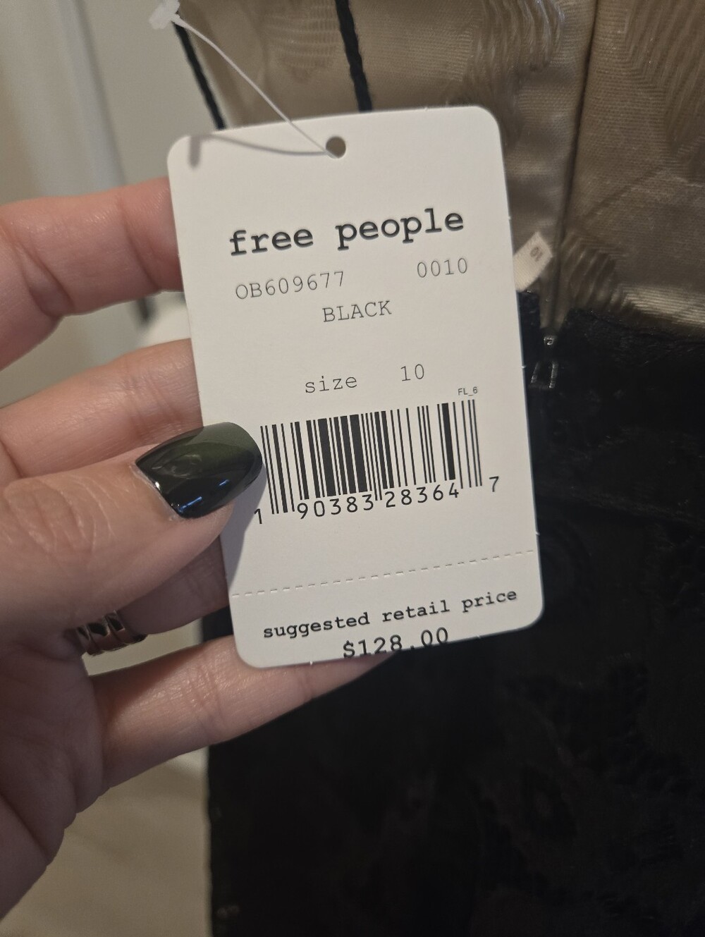 Free People NWT Just Like Honey Lace Dress, Size 10 - Picture 12 of 15